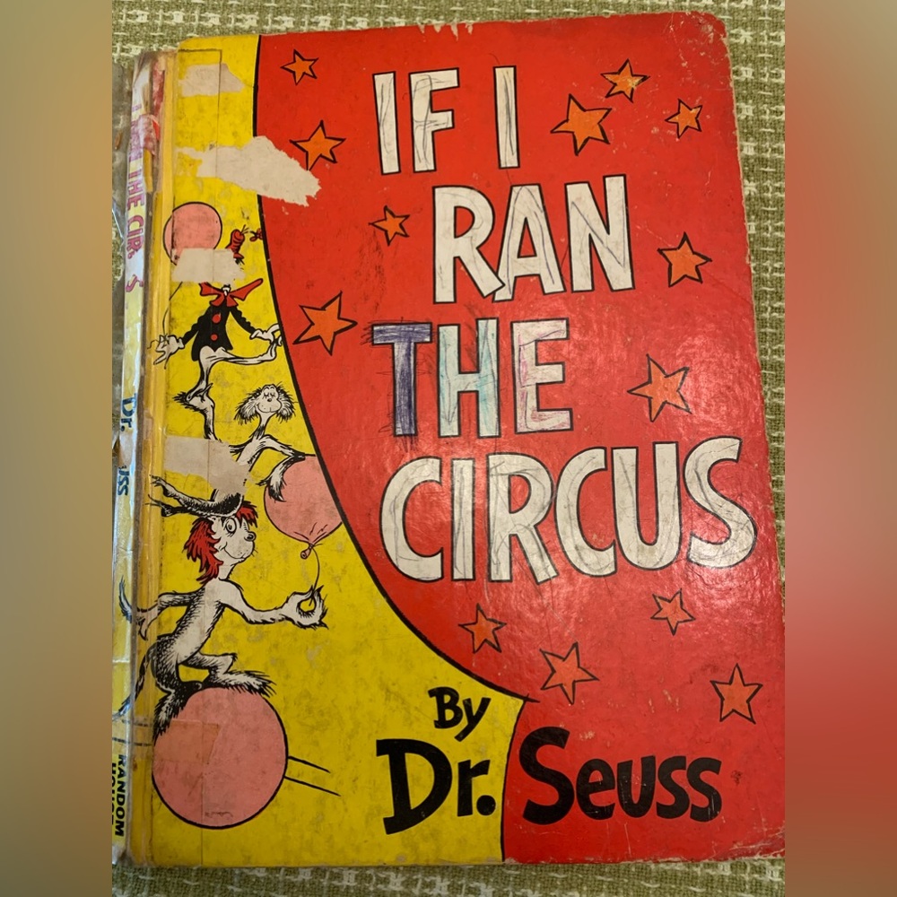 If I ran the Circus by Dr. Seuss 1965 first edition collectible.